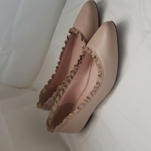 Kate Spade Ruffle Trim Flats